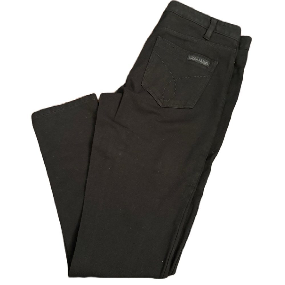 Calvin Klein Women’s Black Stretchy Elastic Waist Pants - Size 6